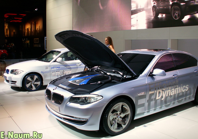 Гибридные BMW созданные с применением технологии EfficientDynamics